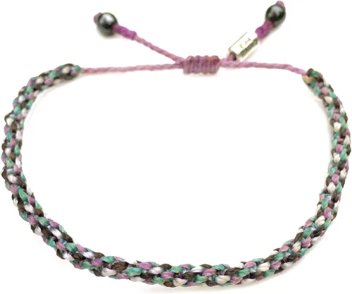 Miniatura 20 de Rumi Sumaq Pulsera de cuerda náutica para hombres, mujeres y niños - Resistente al agua, con nudo manual ajustable - Estilos de mapa de la isla