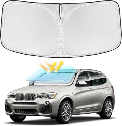 Miniatura 66 de para Dodge RAM 1500 2019-2024 2025 2026 Parasol Parasol para Parabrisas Cubierta - 4 Capas Parasol para Ventana Delantera para RAM1500 2Puertas