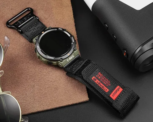Miniatura 3 de SMITHA Correas de reloj compatibles con Amazfit T-Rex, T-Rex PRO, T-Rex 2, T-Rex 3 o T-Rex 3 PRO (1.890 in)/(1.732 in), T-Rex Ultra 1/2, correa Negro
