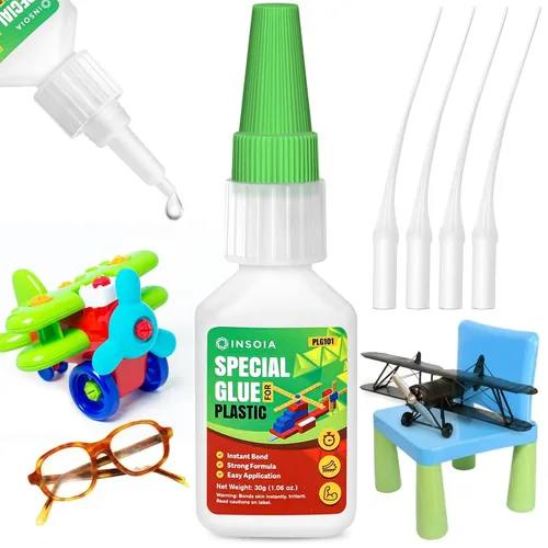 Miniatura 14 de Pegamento para vidrio, 0.71 onzas (0.71 oz), pegamento transparente para reparación de vidrio, adhesivo de vidrio de fijación rápida, resistente