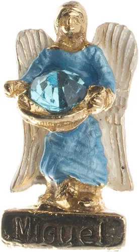 Miniatura 7 de Juego de figuras de ángel de 1 pulgada (1.0 in) con mini estatua de cristal, protección semanal
