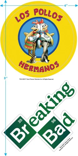 Miniatura 6 de Popfunk Sudadera clásica con capucha Breaking Bad Los Pollos