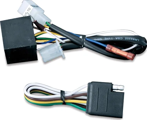 Miniatura 3 de Accesorio para motocicleta Kuryakyn 7672: Cableado Plug & Play para remolque con arnés de relé para motocicletas Harley-Davidson de 1997-2013, Negro