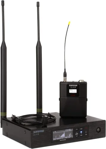 Miniatura 6 de Shure Sistema de micrófono inalámbrico QLXD14/83 con Bodypack y micrófono Lavalier omnidireccional WL183