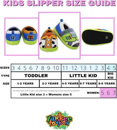 Miniatura 2 de Disney Toy Story Woody Buzz - Pantuflas para niños pequeños