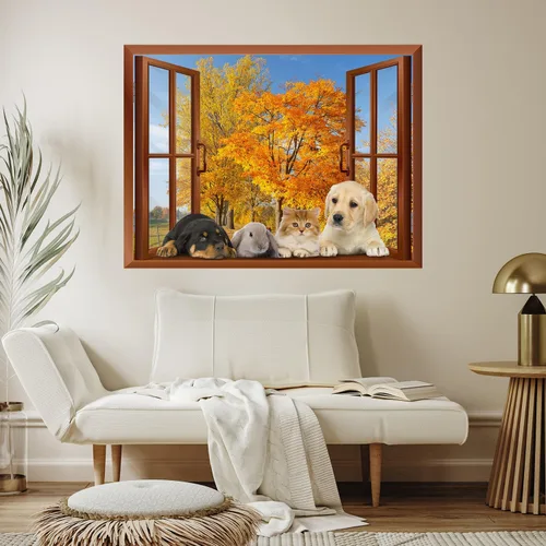 Miniatura 4 de Wall26 - Calcomanía de pared extraíble Obra de arte - 15