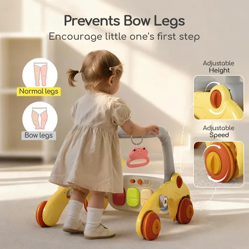 Miniatura 3 de Alfombra de juego 7 en 1 para bebés, niños y niñas de 6 a 12 meses, juguete mecedor para bicicleta de equilibrio para niños pequeños de 1 a 3 años