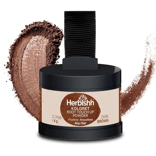 Miniatura 13 de Koloret - Polvo de retoque de raíz, polvo negro natural para mujeres y hombres, cobertura instantánea de raíces para cobertura de canas, corrector