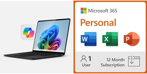 Miniatura 6 de Microsoft Surface Laptop (2024), Windows 11 Copilot+ PC, pantalla táctil de 13.8 pulgadas, Snapdragon X Plus (10 núcleos), 16 GB de RAM