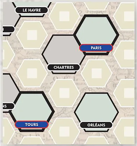 Miniatura 4 de Rio Grande Games Expansión Franco-German Rails: Estrategia de juego de mesa ferroviario para jugadores experimentados, 3-5 jugadores, juego de 60