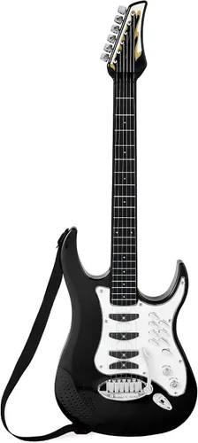 Miniatura 4 de Best Choice Products Juego de guitarra musical eléctrica para niños, kit de inicio de guitarra de juguete con 6 canciones de demostración, barra