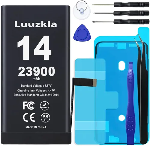 Miniatura 19 de Batería de 23900 mAh compatible con iPhone 11, nueva actualización, repuesto de batería de gran capacidad, compatible con iPhone 11, con kits