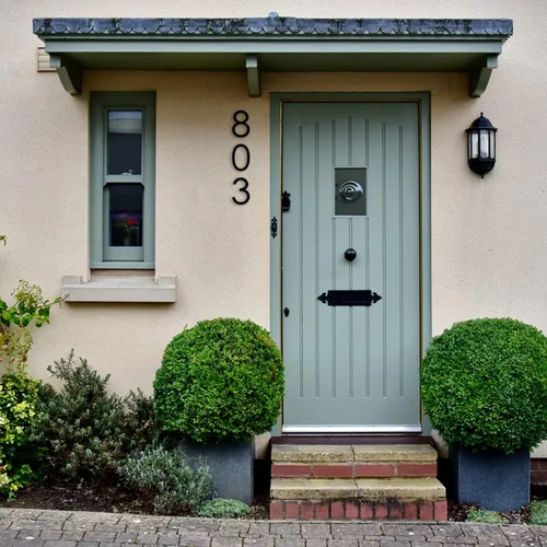 Miniatura 6 de Números de casa flotantes de 8 pulgadas, números de dirección para casas grandes, números de casa modernos de metal negro para exteriores, calle