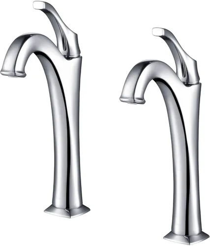 Miniatura 15 de Kraus KVF-1200SFS Arlo - Grifo de baño, acero inoxidable sin manchas Manchas libres de manchas