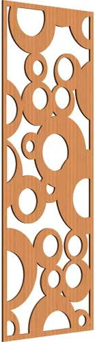 Miniatura 83 de Farwell Paneles de pared decorativos de madera con calado, 13 3/8 pulgadas de ancho x 34 3/8 pulgadas de alto x 1/4 de alto, roble rojo rojo