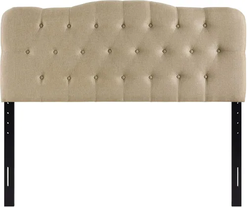 Miniatura 6 de LexMod Annabel cabecera de cama de vinilo Beige