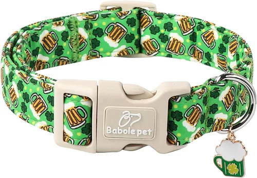Miniatura 63 de Collar de otoño para perro, lindo collar de cachorro con hojas de otoño, ligero, cómodo, ajustable, para mascotas pequeñas, medianas y grandes