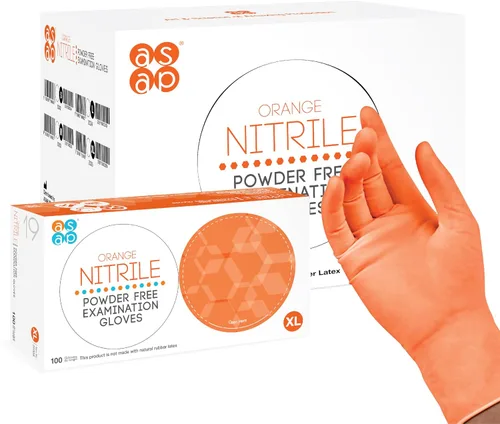 Miniatura 12 de ASAP Nitrile Gloves Disposable Latex Free - 4 Mil Powder Free, Food Safe, Kitchen & Medical - Cleaning & Tattoo Supplies