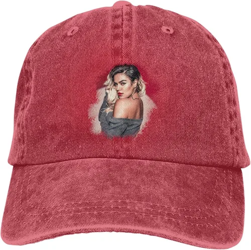 Miniatura 4 de DamaYong Karol Music and G Cap Unisex Adjustable Hip-Hop Fashion Washed Denim Caps for Outdoor Black