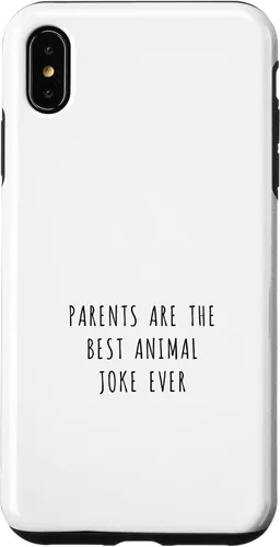Miniatura 11 de iPhone XR Parents are the best animal joke ever Case