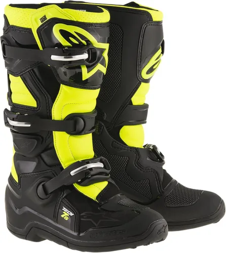 Miniatura 20 de Alpinestars Botas Tech 7S Unisex Juveniles Negro/Plata/Blanco/Oro