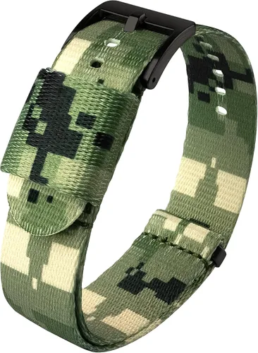 Miniatura 16 de BARTON Elite NATO® Style Correa de reloj - 18mm, 20mm, 22mm o 24mm - Correas de reloj de nailon de cinturón de seguridad