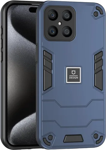 Miniatura 399 de Funda compatible con Huawei Y9 Prime (2019), compatible con Huawei Y9 Prime (2019) 4G STK-L21 2 en 1 [PC duro + TPU], funda de teléfono azul