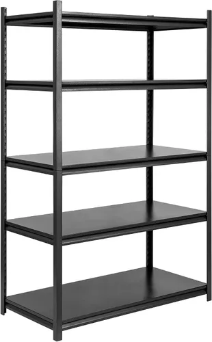 Miniatura 3 de Hzdbhd Estantería de garaje de 24 pulgadas de profundidad x 48 pulgadas de ancho x 72 pulgadas de alto, estantes de almacenamiento resistentes