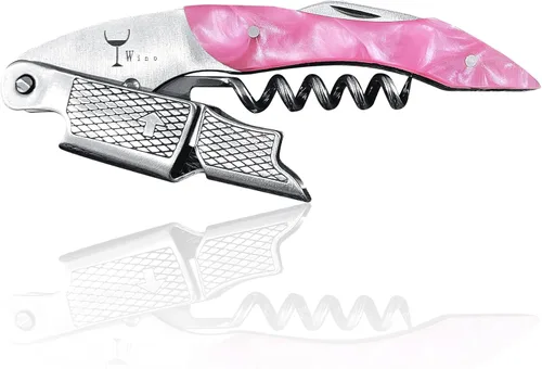 Wino Wine Key! - Abridor de vino sacacorchos de sumiller profesional Rosa Rosa