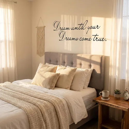 Miniatura 9 de Texto Dream until your dreams come true, negro, DG-DR-577