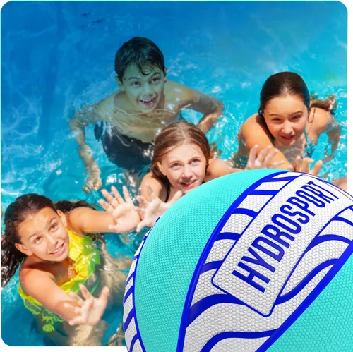 Miniatura 8 de Baloncesto de piscina (talla 3) – Juguetes de piscina para niños, adolescentes y adultos – Baloncesto acuático para fiestas en piscinas – Pelotas