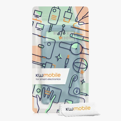 Miniatura 266 de kwmobile Funda Compatible con Google Pixel 6 Pro - Funda de teléfono de silicona TPU con acabado suave - Azul Arrecife