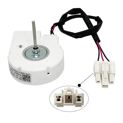 Miniatura 4 de 50240401000Q 12V 4W Refrigerador Evaporador Motor Motor Reemplazo para Samsung Nevera/Midea/Frigidaire Freezer/Magick Chef Refrigerador Condensador