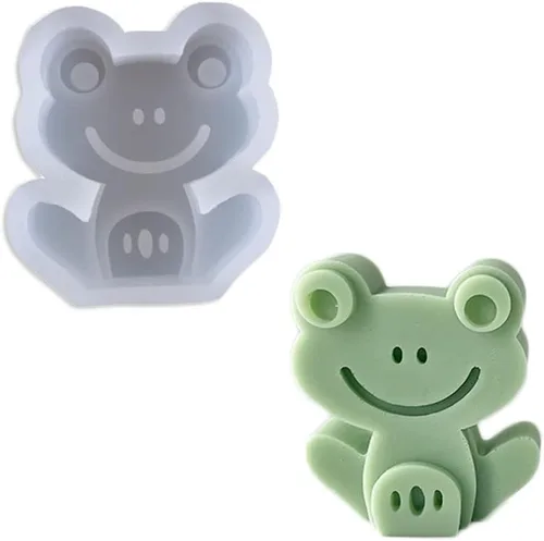 Miniatura 6 de Molde de silicona Freshie para automóvil con forma cerrada de elefante con ojos para hacer jabón con perlas aromáticas para automóvil, colgante