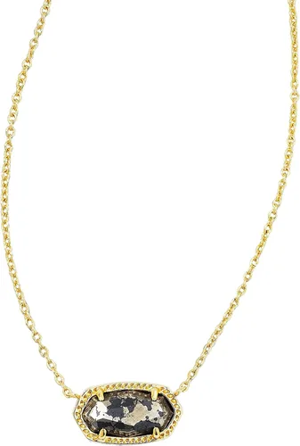 Miniatura 136 de Kendra Scott - Collar Elisa con dije para mujer, joyería de moda, chapado en oro de 14 quilates