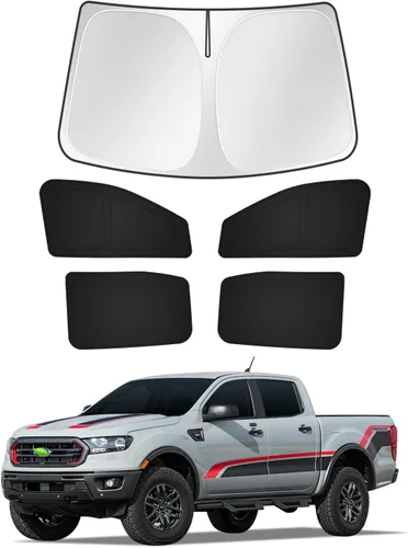 Miniatura 30 de Canvcle Parasol para parabrisas para Honda Civic de 11ª generación 2022-2025 2026 (no para Hatchback), kit de cubierta para ventana trasera lateral