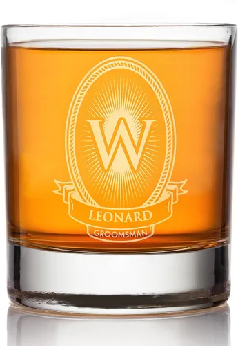 Miniatura 13 de D1 - Vaso de whisky personalizado para padrinos de boda, recuerdos de despedida de soltero personalizados y regalos para el mejor hombre