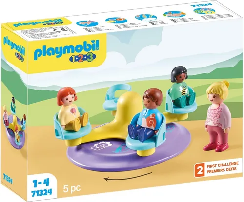 Miniatura 2 de Playmobil 1.2.3: Número-Merry-Go-Round
