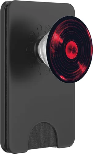 Miniatura 8 de Red Vinyl Record Player Vinyl Collector Retro Music Lover PopSockets Adhesive PopGrip