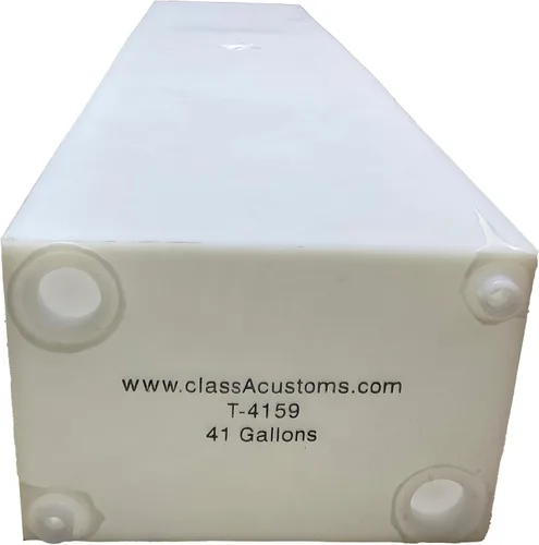 Miniatura 2 de Class A Customs T-4159 Tanque de retención de agua dulce de 41 galones para RV y camión de comida de concesión Fabricado en EE. UU.