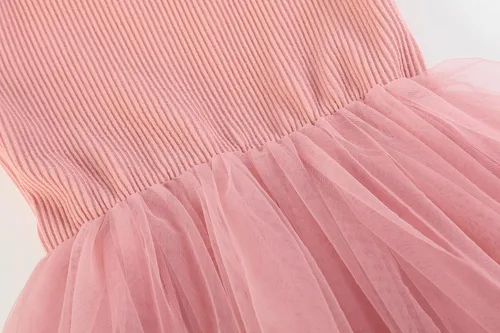 Miniatura 5 de RJXDLT Vestido tutú para niñas pequeñas, vestidos de tul sin mangas