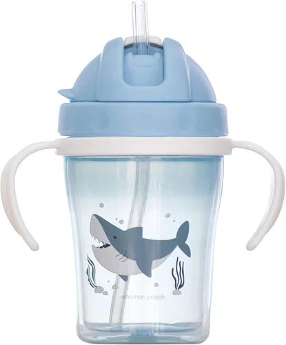 Miniatura 4 de Stephen Joseph SJ120059 - Vasos con pajita, diseño de dinosaurio, talla única