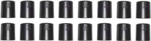 JSP Manufacturing Clips de estante de alambre de poste de 1 pulgada de diámetro, mangas divididas, bloqueo de estante de metal, selección de