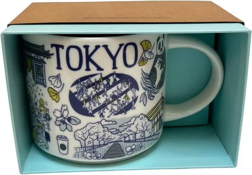 Miniatura 3 de Starbucks Been There Series Tokyo - Taza de café de cerámica, 14 onzas