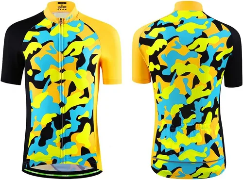 Miniatura 3 de Ateid Big Girls Cycling Jersey Set Short Sleeve with 3D Padded Shorts