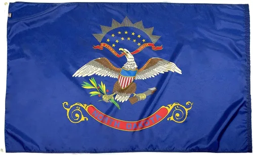Miniatura 74 de FlagSource Bandera del estado de nailon de Iowa, fabricada en los Estados Unidos, 4 x 6 pies Iowa 4x6