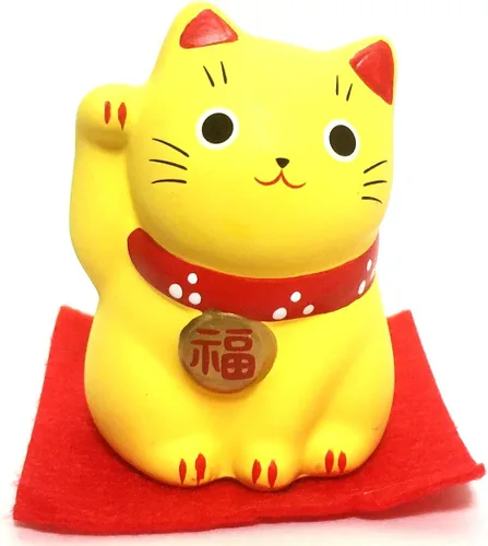 Miniatura 3 de M-RO Maneki Neko Lucky Cat Azul