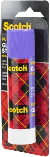 Miniatura 3 de Scotch Mega Pegamento en barra púrpura, 1.4 onzas, libre de ácidos y no tóxico (6108-MEGA)