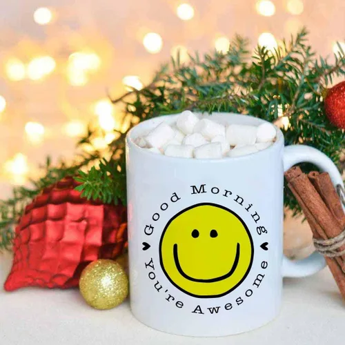 Miniatura 4 de Taza de cumpleaños con frase inspiradora con texto en inglés "You are Awesome Birthday", regalos para mujeres y hombres, regalos de agradecimiento