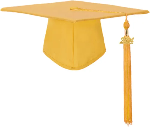 Miniatura 3 de SAMDEEMI Juego de bata de graduación mate unisex para adultos, con borlas, para escuela secundaria y licenciatura, 10